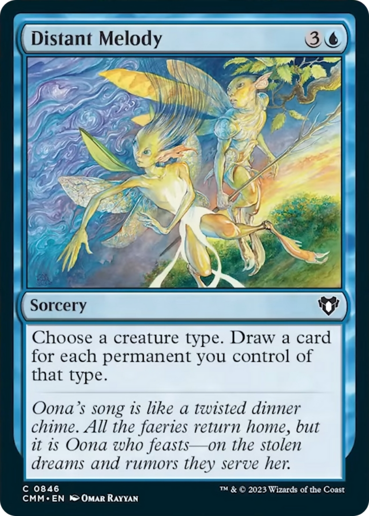 Distant Melody [Commander Masters] | Magic Magpie