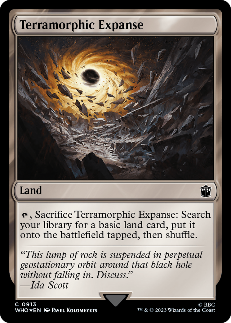 Terramorphic Expanse (Surge Foil) [Doctor Who] | Magic Magpie