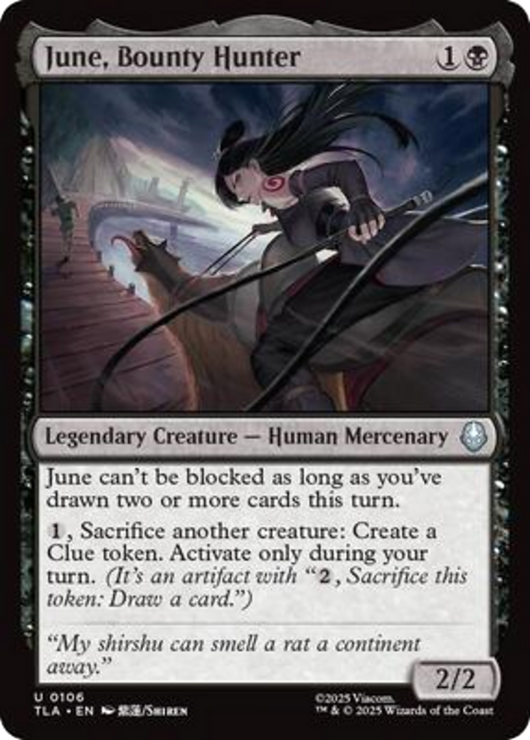 June, Bounty Hunter [Avatar: The Last Airbender] | Magic Magpie