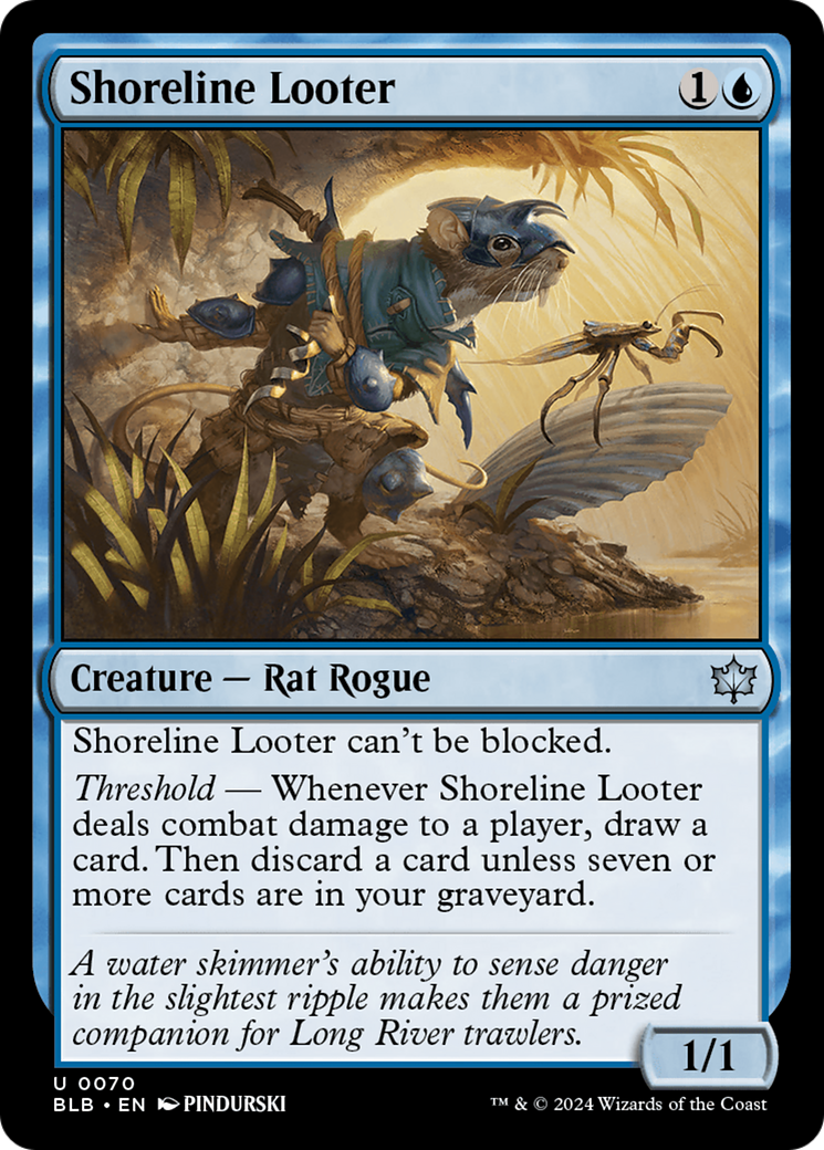 Shoreline Looter [Bloomburrow] | Magic Magpie