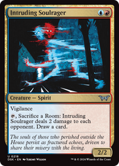 Intruding Soulrager [Duskmourn: House of Horror] | Magic Magpie