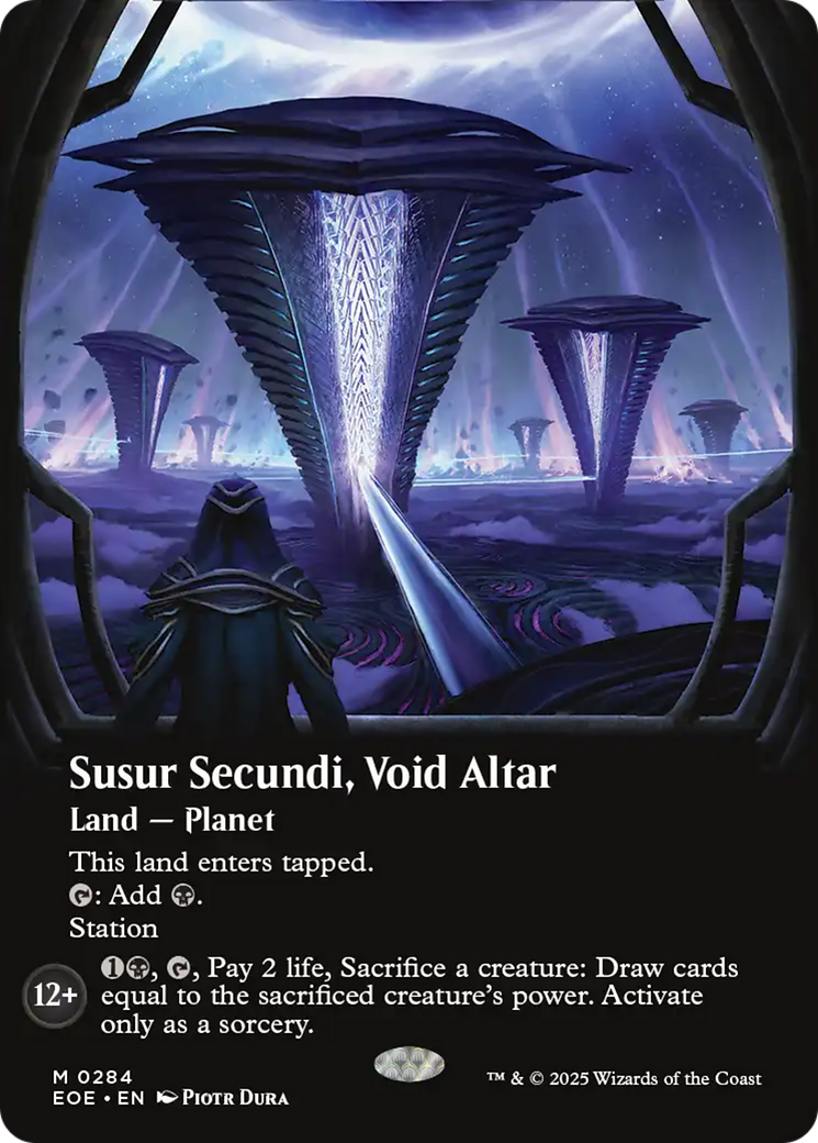 Susur Secundi, Void Altar (Borderless) [Edge of Eternities] | Magic Magpie