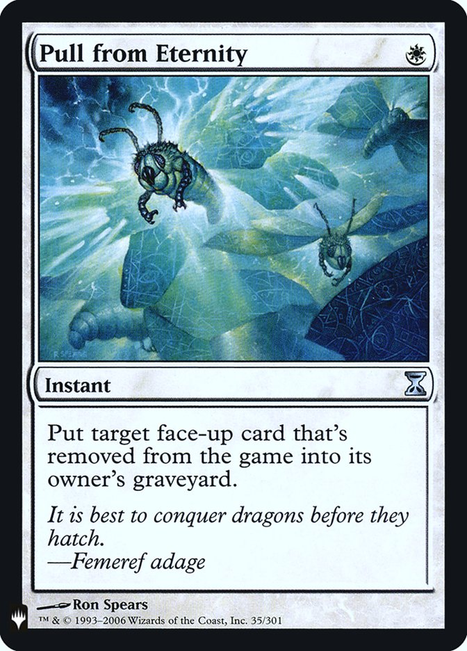 Pull from Eternity [Mystery Booster] | Magic Magpie