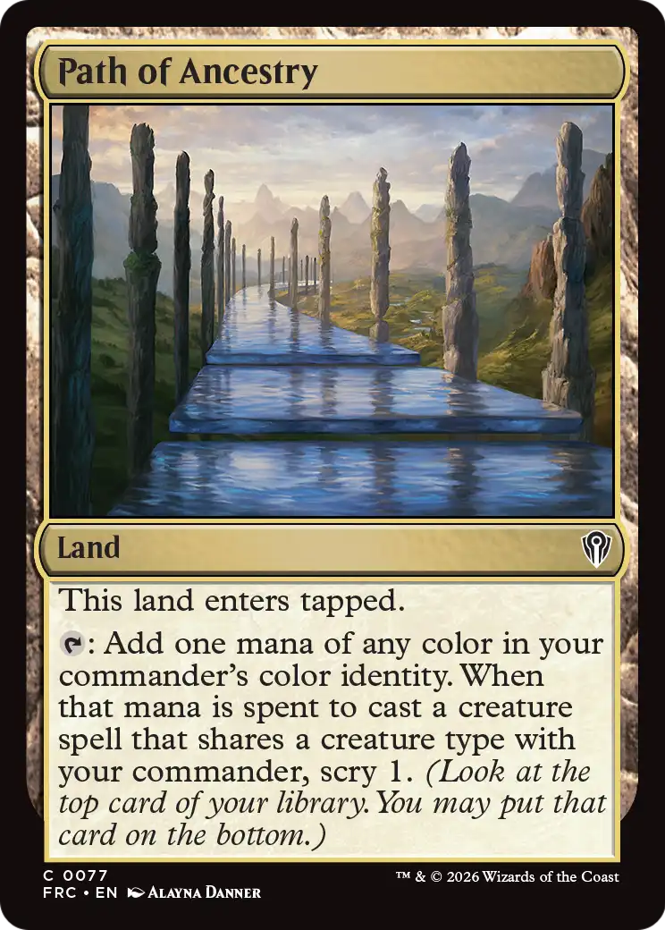 Path of Ancestry [Reality Fracture Commander] | Magic Magpie