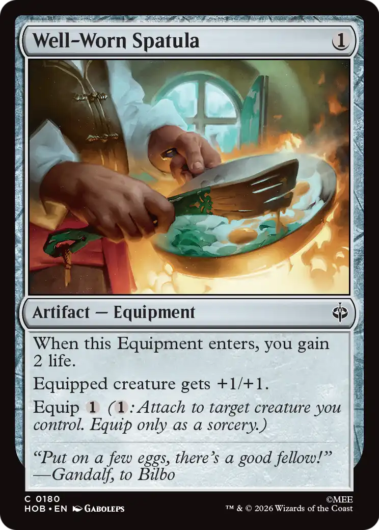 Well-Worn Spatula [The Hobbit] | Magic Magpie