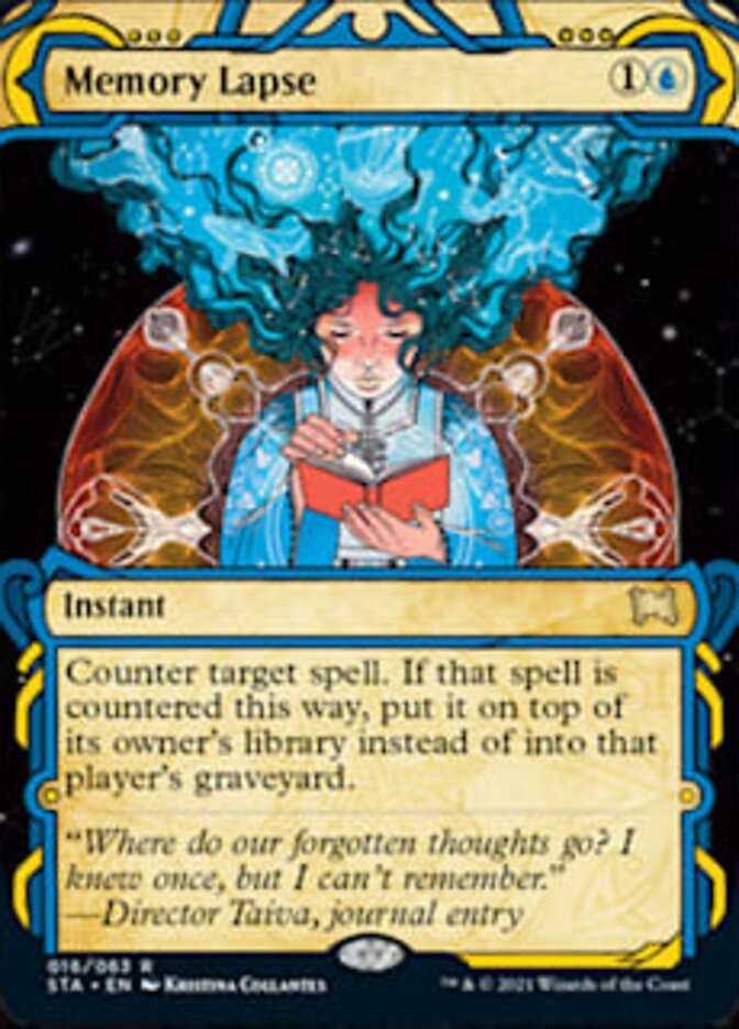 Memory Lapse (Foil Etched) [Strixhaven: Mystical Archive] | Magic Magpie