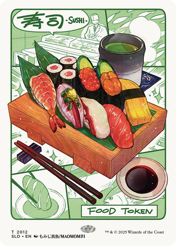 Food Token (2012) (Rainbow Foil) [Secret Lair Drop Series] | Magic Magpie