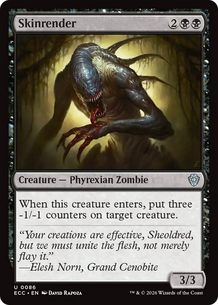 Skinrender [Lorwyn Eclipsed Commander] | Magic Magpie