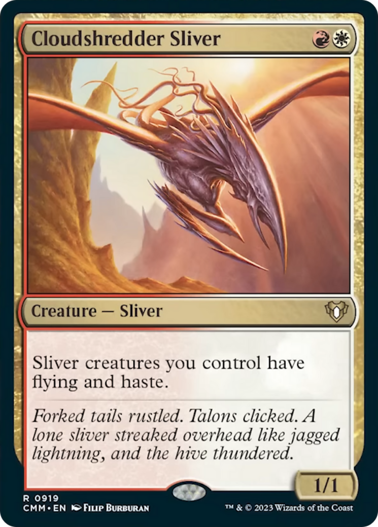 Cloudshredder Sliver [Commander Masters] | Magic Magpie