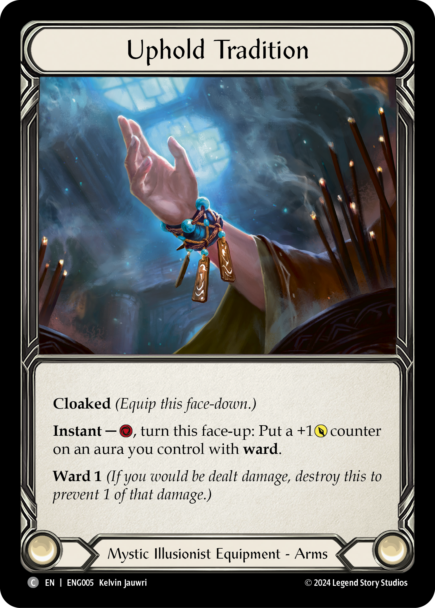 Uphold Tradition [ENG005] (Part the Mistveil Enigma Blitz Deck) | Magic Magpie