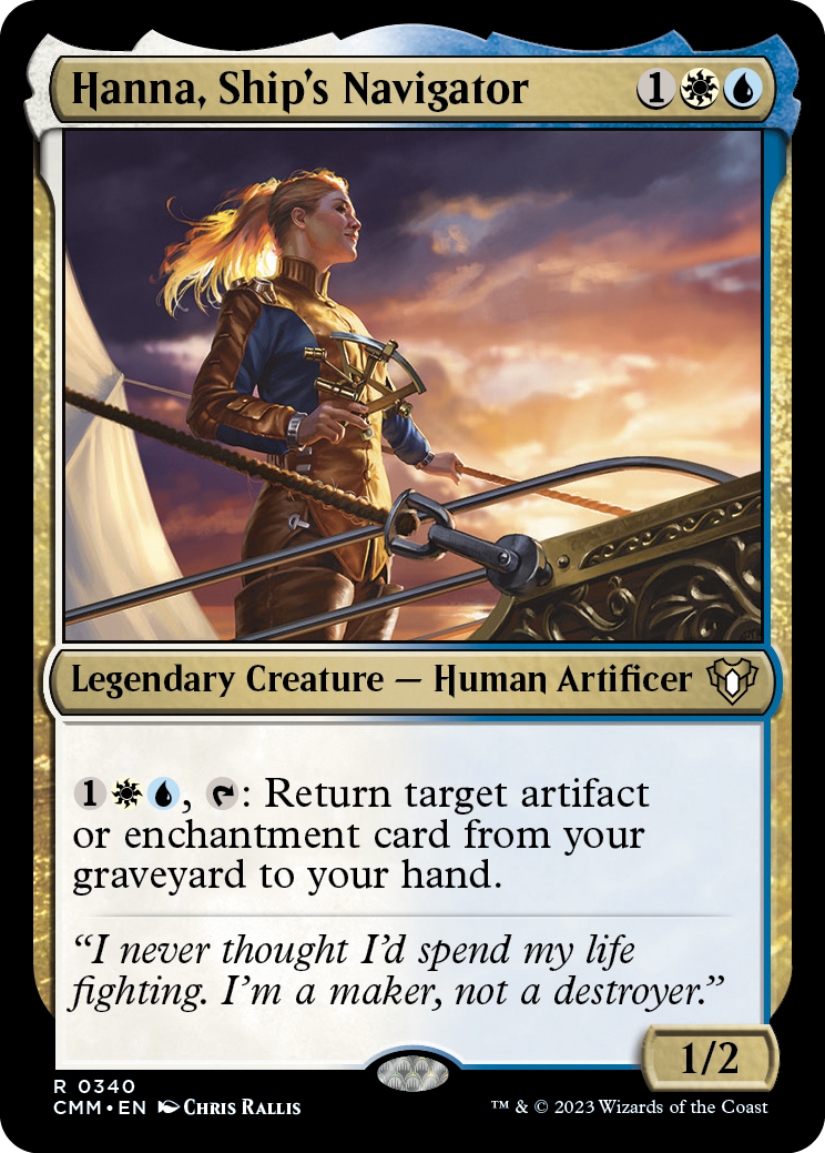 Hanna, Ship's Navigator [Commander Masters] | Magic Magpie