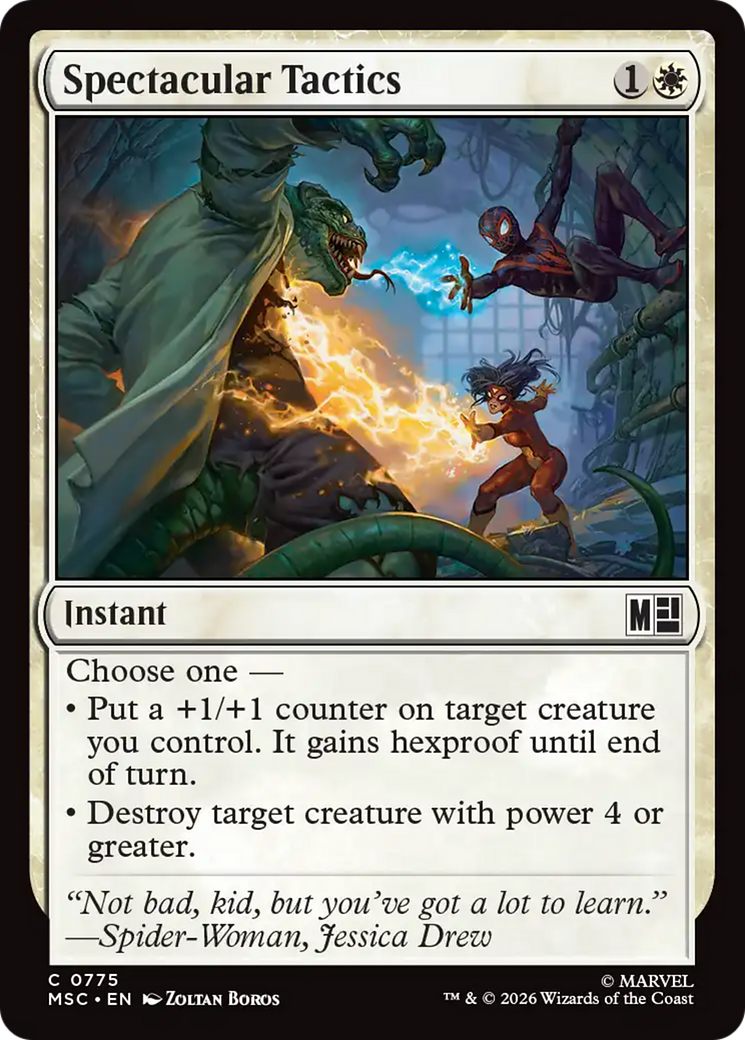 Spectacular Tactics [Marvel Super Heroes Commander] | Magic Magpie