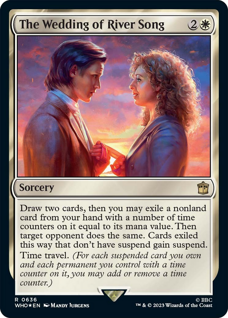 The Wedding of River Song (Surge Foil) [Doctor Who] | Magic Magpie