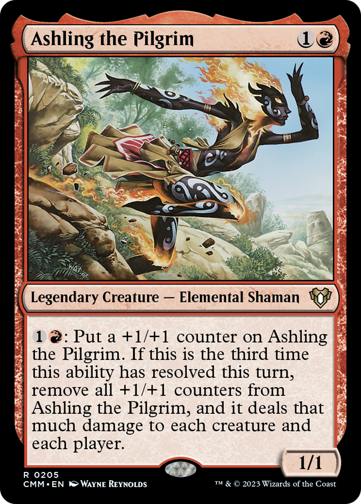 Ashling the Pilgrim [Commander Masters] | Magic Magpie