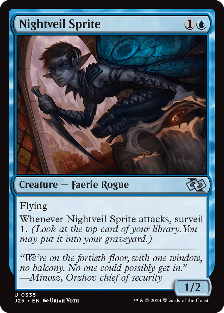 Nightveil Sprite [Foundations Jumpstart] | Magic Magpie