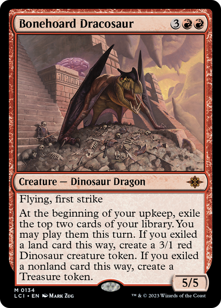 Bonehoard Dracosaur [The Lost Caverns of Ixalan] | Magic Magpie