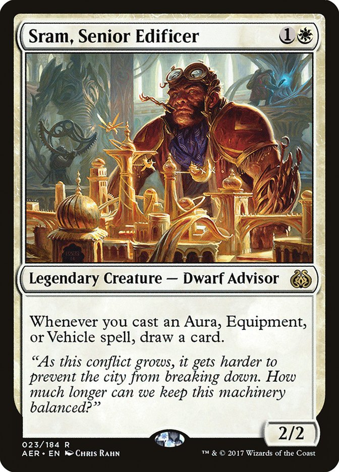 Sram, Senior Edificer [Aether Revolt] | Magic Magpie