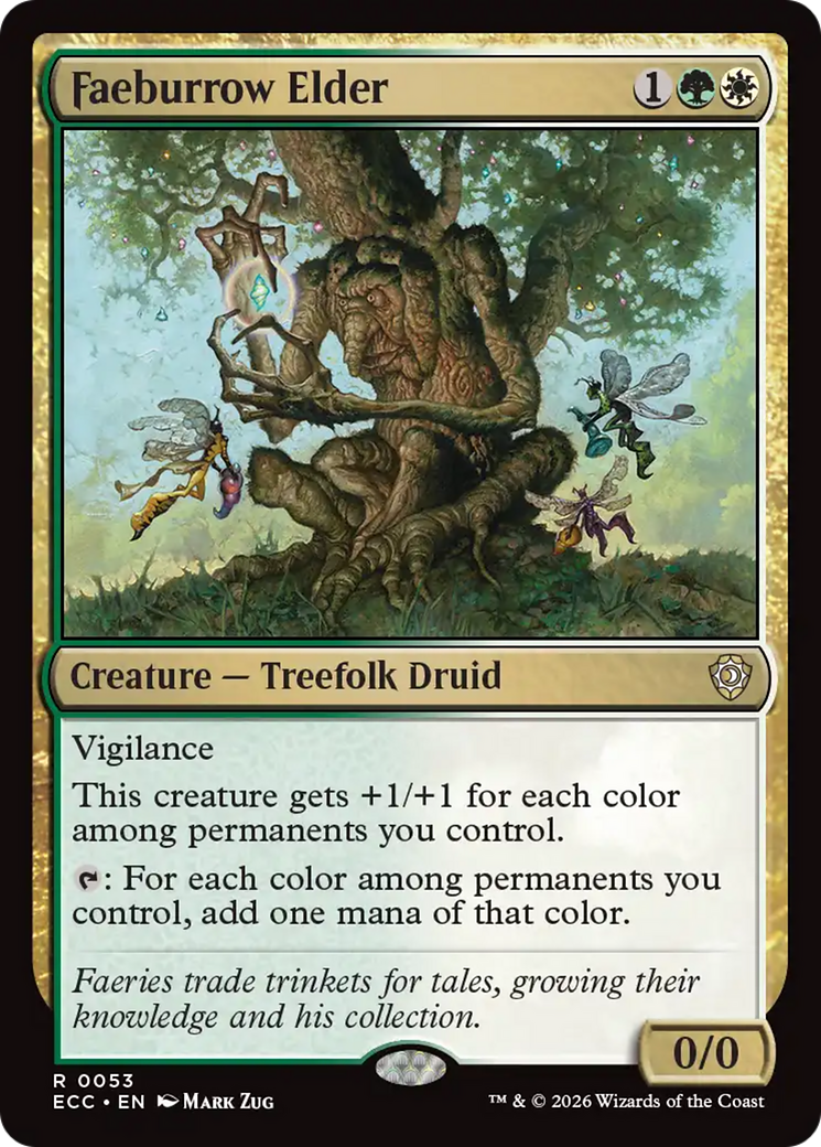Faeburrow Elder [Lorwyn Eclipsed Commander] | Magic Magpie