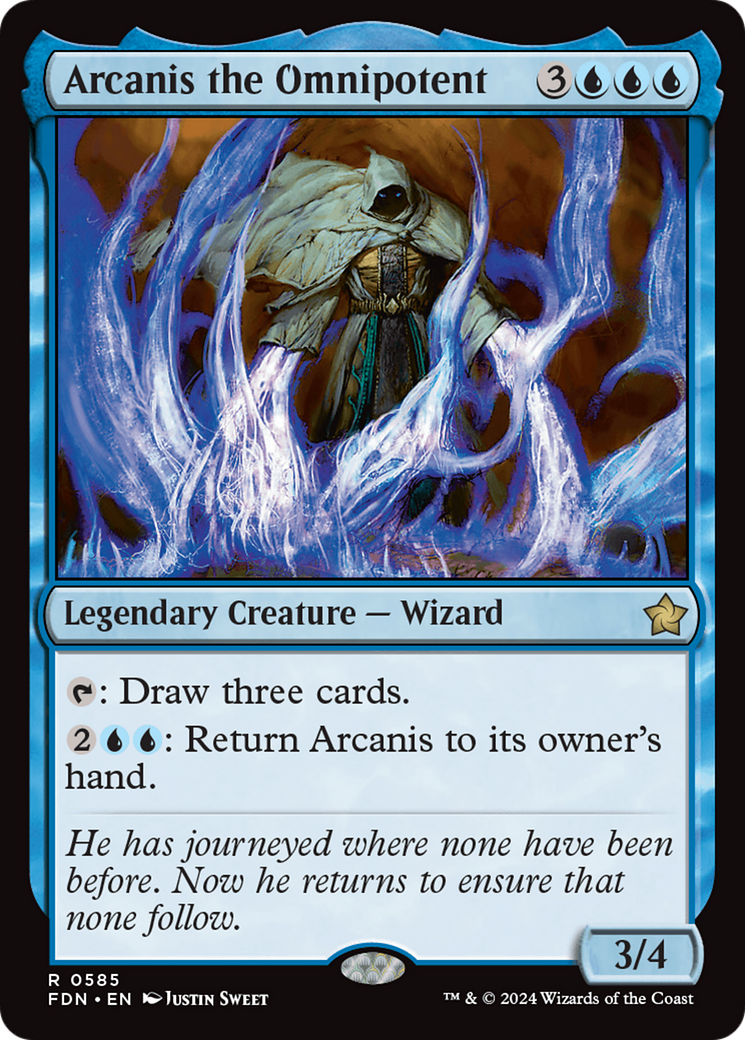 Arcanis the Omnipotent [Foundations] | Magic Magpie