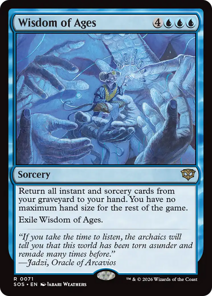 Wisdom of Ages [Secrets of Strixhaven] | Magic Magpie