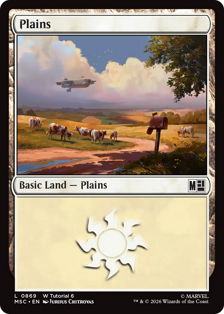 Plains (0869) [Marvel Super Heroes Commander] | Magic Magpie