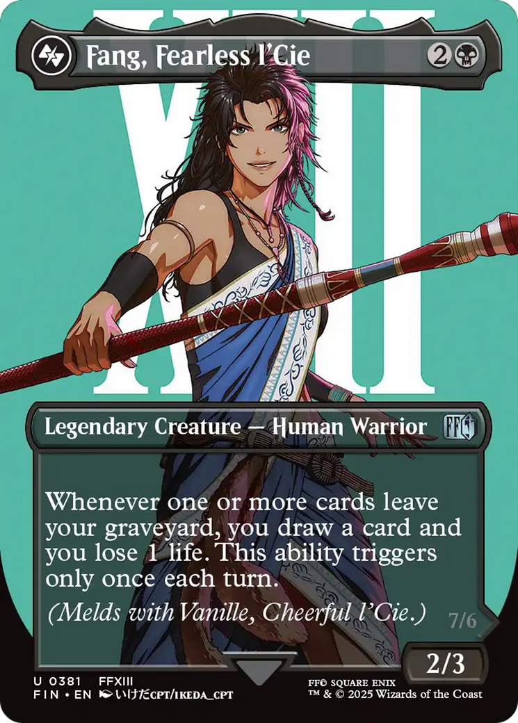 Fang, Fearless l'Cie (Borderless) [FINAL FANTASY] | Magic Magpie