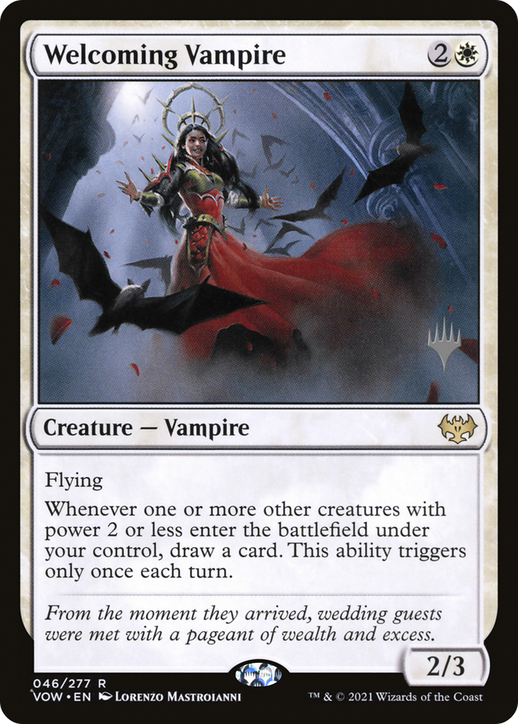 Welcoming Vampire (Promo Pack) [The Brothers' War Promos] | Magic Magpie