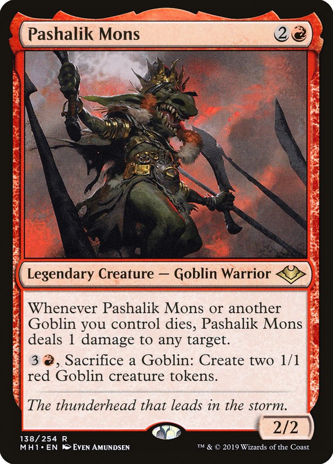 Pashalik Mons [Modern Horizons] | Magic Magpie