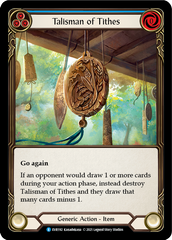 Talisman of Tithes [EVR192] (Everfest)  1st Edition Cold Foil | Magic Magpie