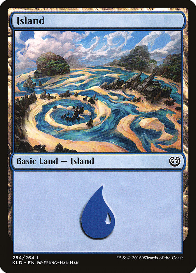 Island (254) [Kaladesh] | Magic Magpie