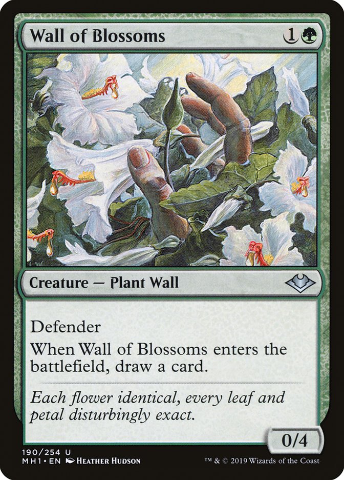 Wall of Blossoms [Modern Horizons] | Magic Magpie