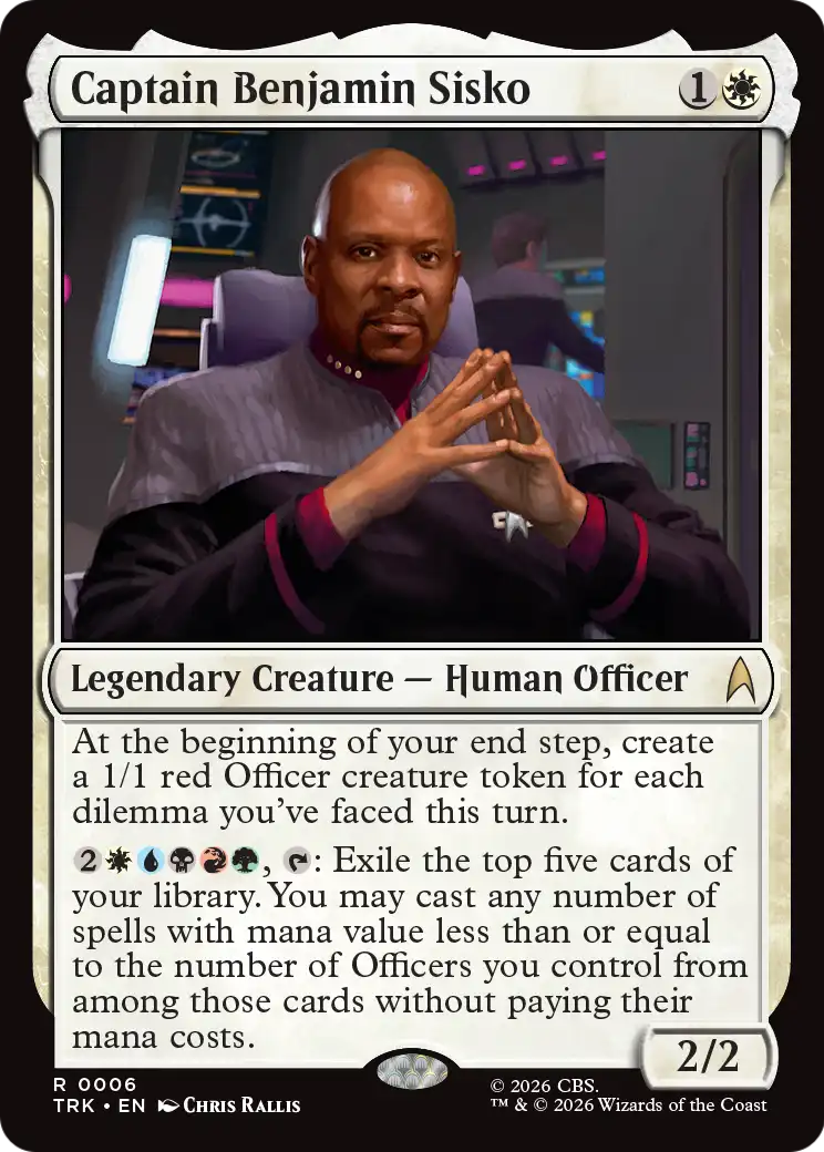 Captain Benjamin Sisko [Star Trek] | Magic Magpie