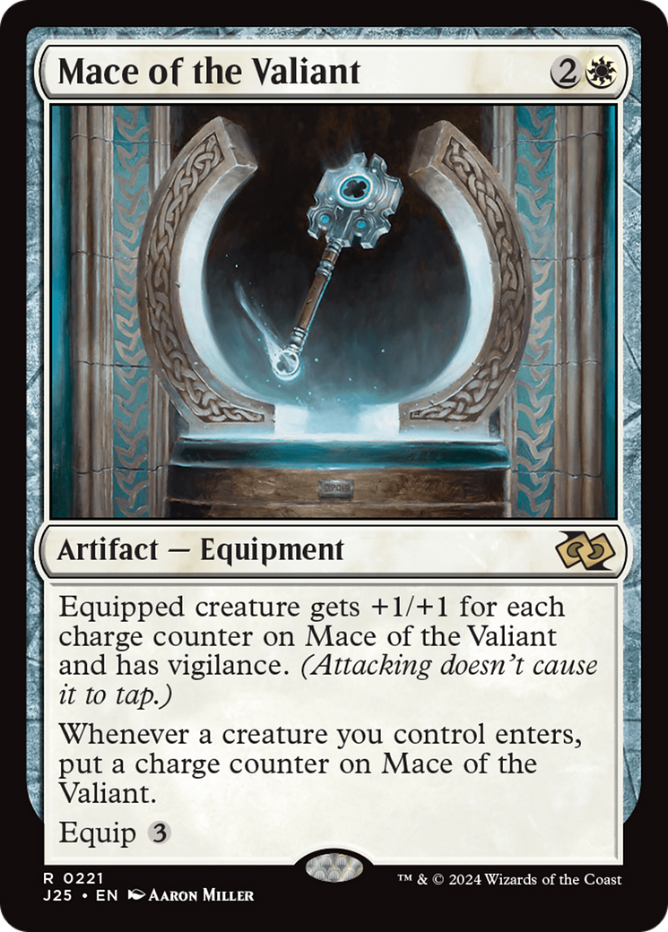 Mace of the Valiant [Foundations Jumpstart] | Magic Magpie