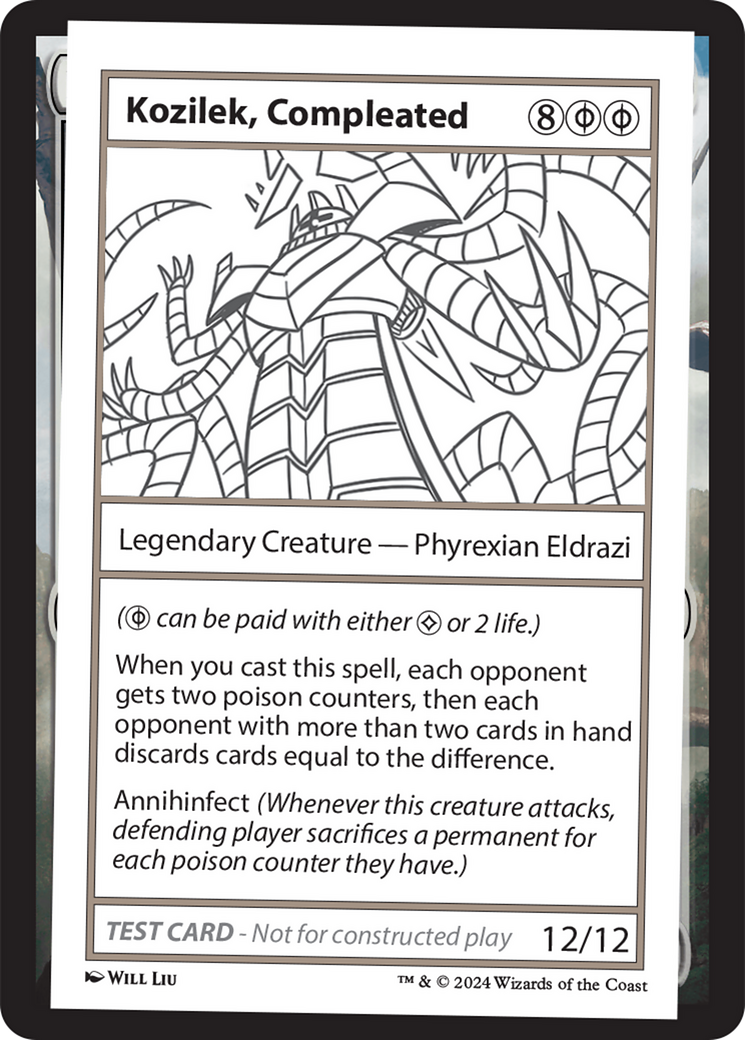 Kozilek, Completed [Mystery Booster 2 Playtest Cards] | Magic Magpie