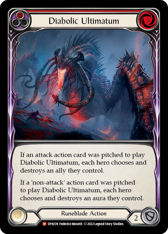 Diabolic Ultimatum [DYN174] (Dynasty) | Magic Magpie