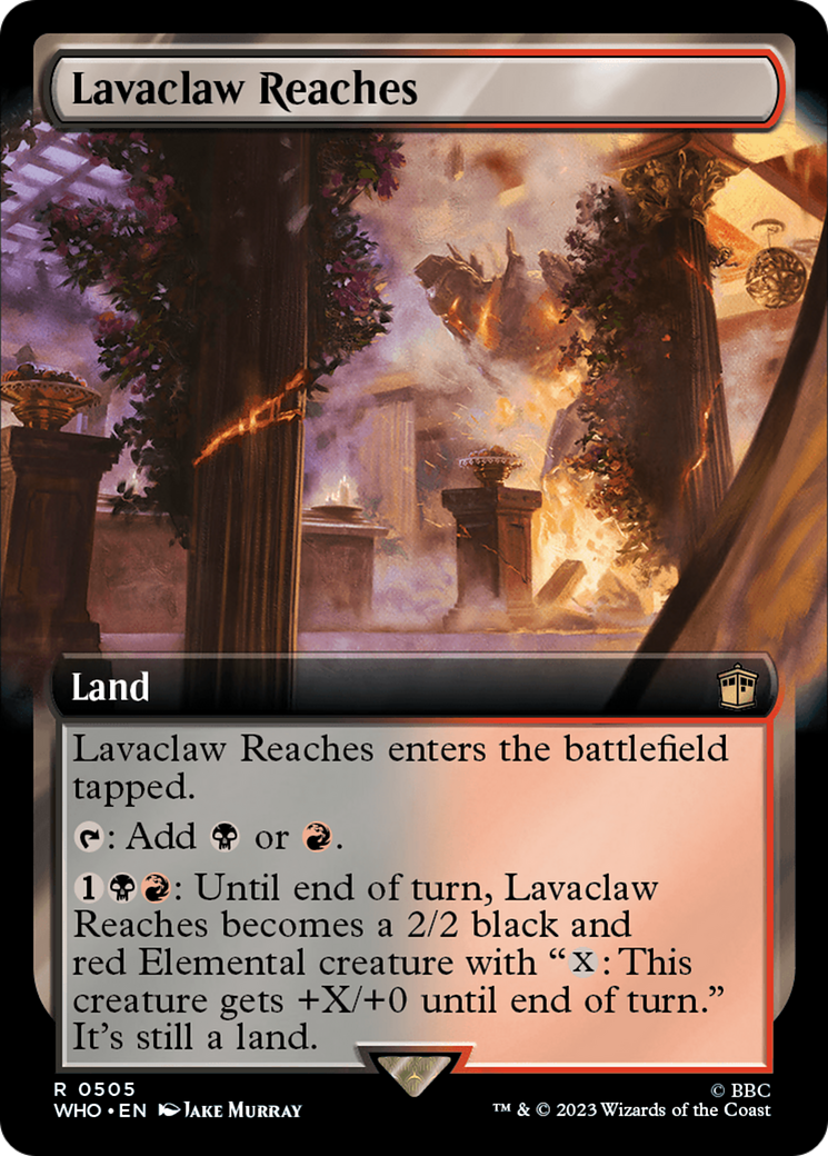 Lavaclaw Reaches (Extended Art) [Doctor Who] | Magic Magpie