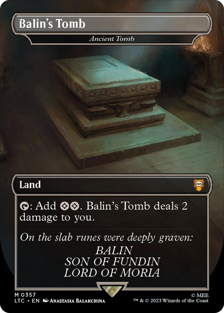 Balin's Tomb - Ancient Tomb [The Lord of the Rings: Tales of Middle-Earth Commander] | Magic Magpie