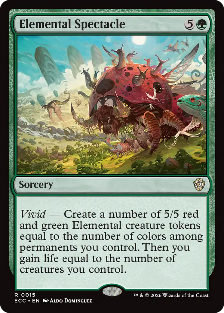 Elemental Spectacle [Lorwyn Eclipsed Commander] | Magic Magpie