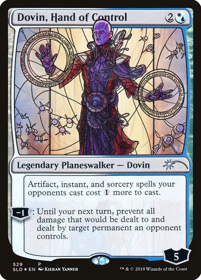 Dovin, Hand of Control (Stained Glass) [Secret Lair Drop Promos] | Magic Magpie