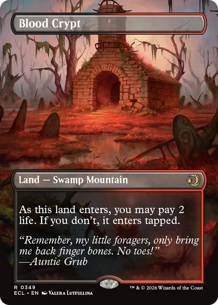 Blood Crypt (Borderless) [Lorwyn Eclipsed] | Magic Magpie