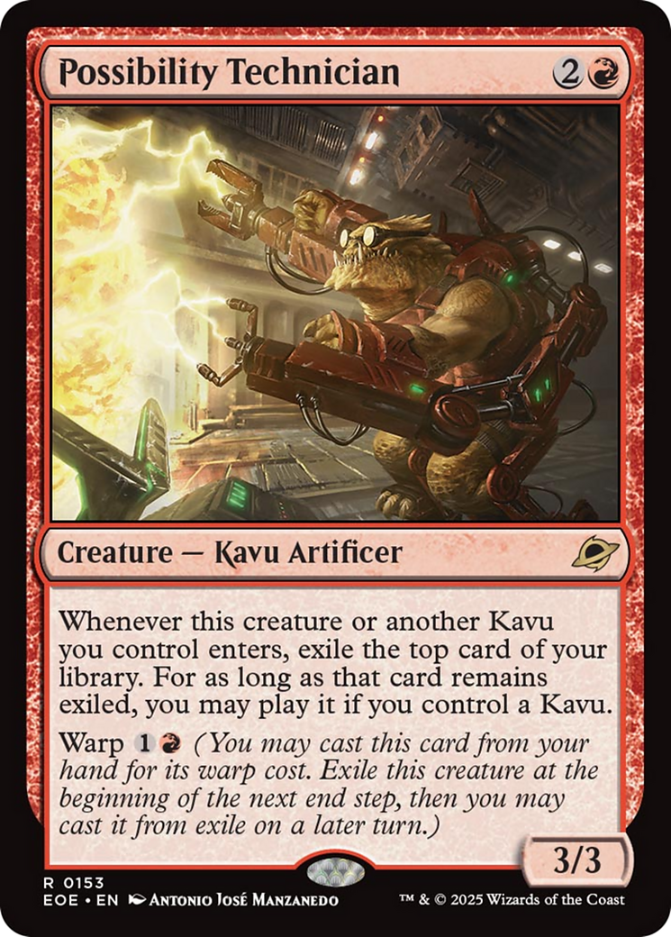 Possibility Technician [Edge of Eternities] | Magic Magpie