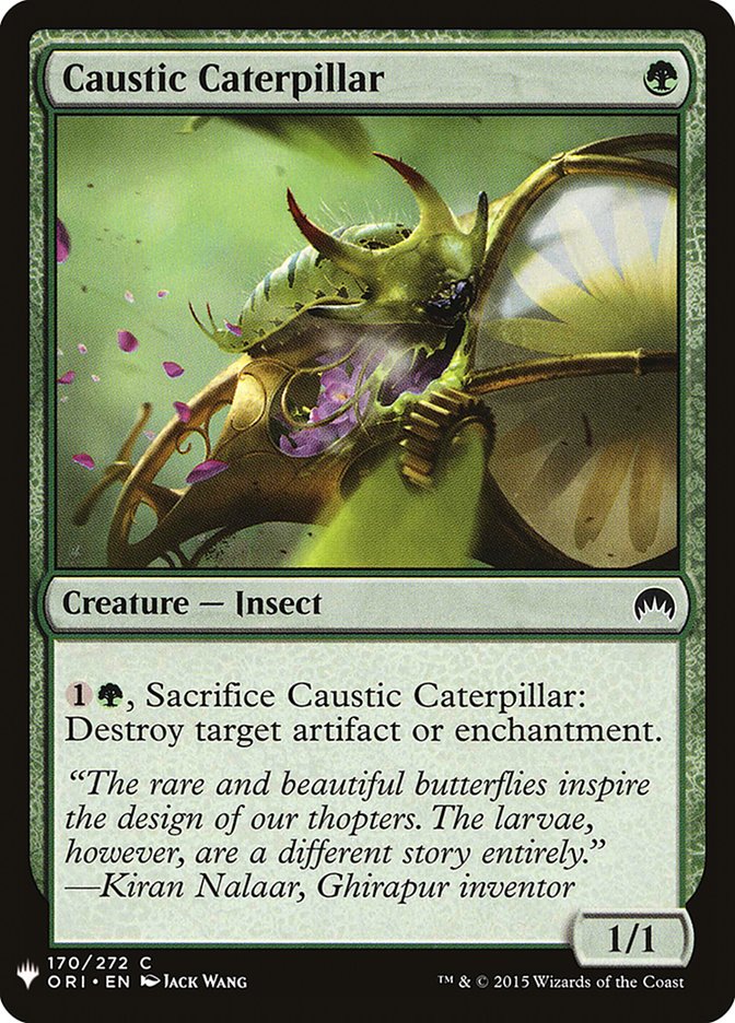 Caustic Caterpillar [Mystery Booster] | Magic Magpie