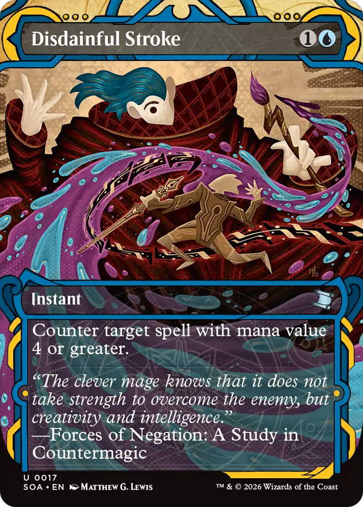 Disdainful Stroke [Secrets of Strixhaven: Mystical Archive] | Magic Magpie