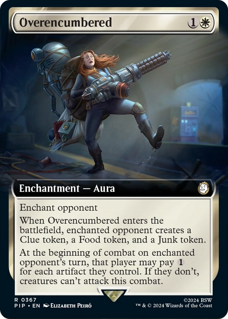 Overencumbered (Extended Art) [Fallout] | Magic Magpie