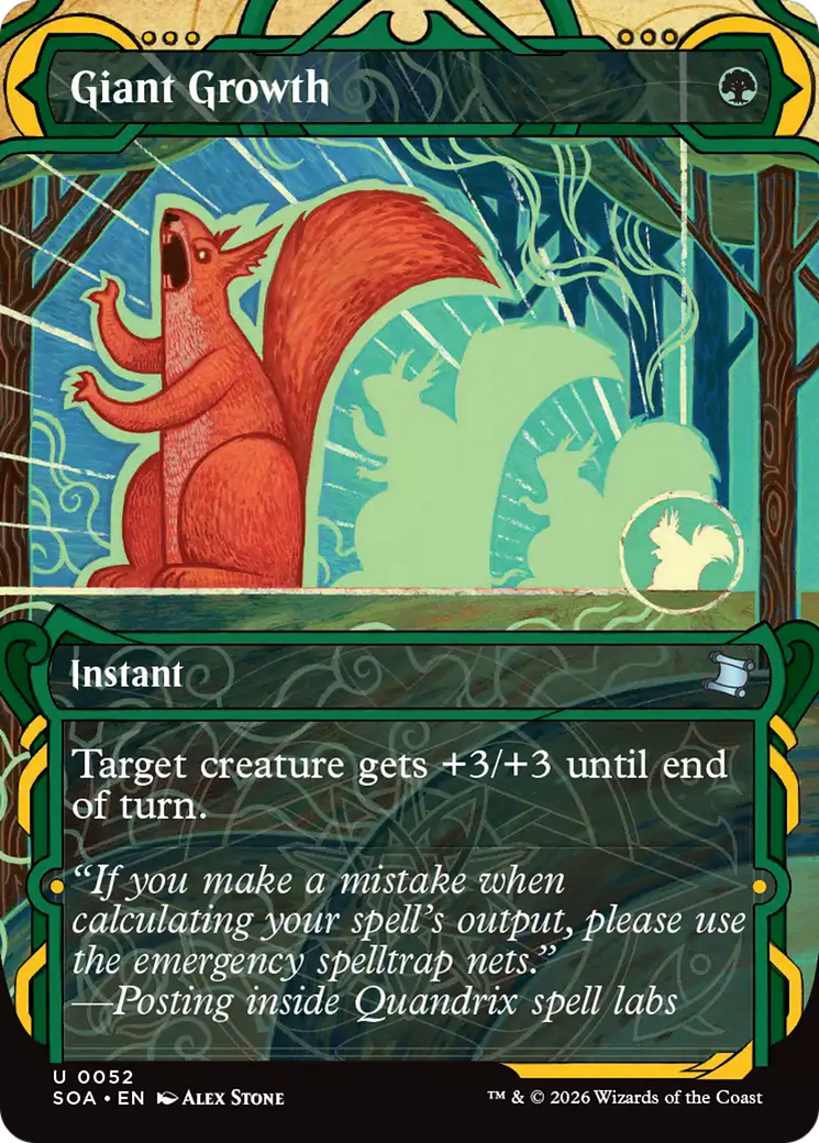 Giant Growth [Secrets of Strixhaven: Mystical Archive] | Magic Magpie