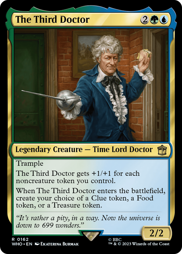 The Third Doctor [Doctor Who] | Magic Magpie