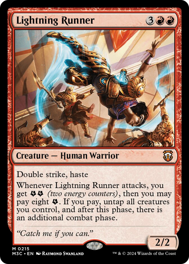 Lightning Runner [Modern Horizons 3 Commander] | Magic Magpie