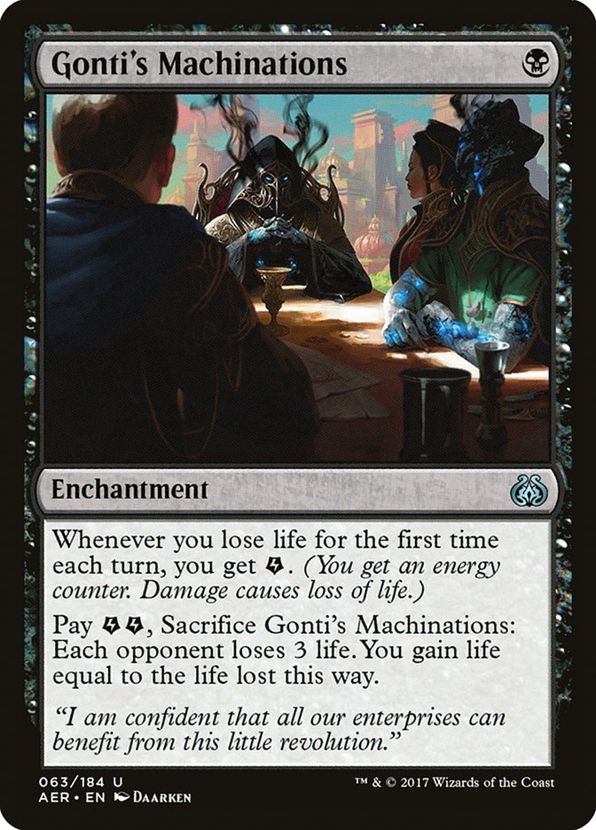 Gonti's Machinations [Aether Revolt] | Magic Magpie