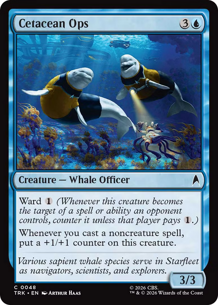 Cetacean Ops [Star Trek] | Magic Magpie