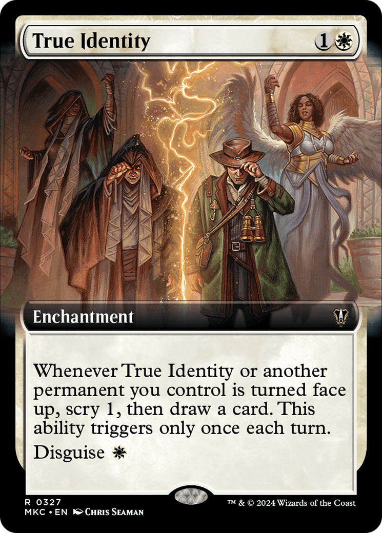 True Identity (Extended Art) [Murders at Karlov Manor Commander] | Magic Magpie